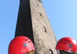 Klimmen tijdens een bedrijfsuitje in Gelderland