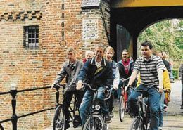 Tandem puzzeltour tijdens een personeelsuitje in Gelderland