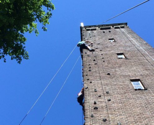 Klimmen bij de Westerbouwing als bedrijfsuitje in Gelderland